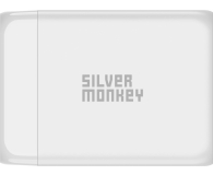 Silver Monkey OUTLET - Ładowarka GaN 200W USB-C PD + USB 3.0 QC W - 1534756 - zdjęcie 3
